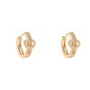 Luxury Zirconia Rhinestone Buckle Earrings - Versatile, Elegant & Personalized Ear Jewelry.