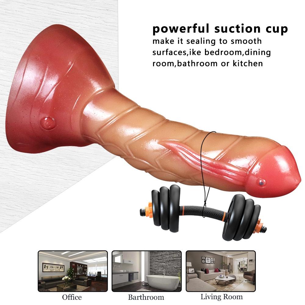Soft Animal Penis Dildo Adult Sex Toys For Woman Monster Dick Suction Cup Anal Toy Male Female Masturbation