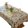 French Pastoral Embroidered Tablecloth High-End Dining Table Square Table Round Table Coffee Table Rectangular Tablecloth Dining Table Cloth