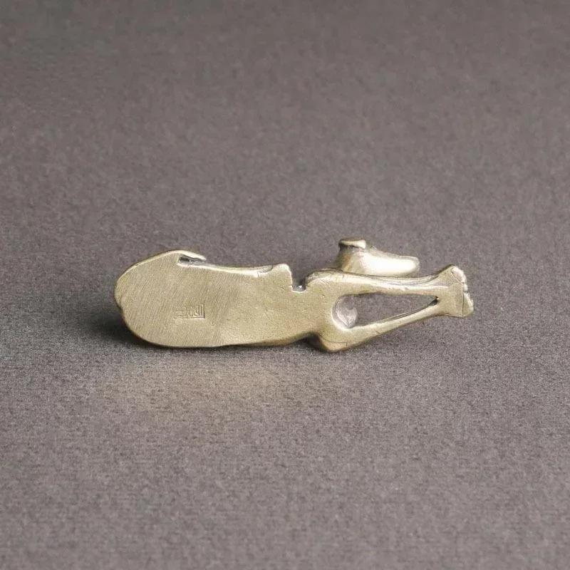 Solidny mosiądz lojalny pies ozdoby na biurko Vintage miedziane miniatury zwierząt figurki dekoracje prezenty wyroby do dekoracji domu akcesoria rzemieślnicze