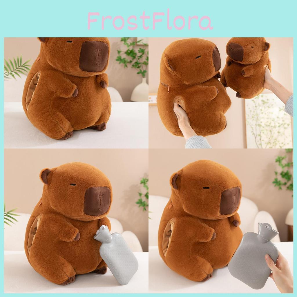 Warmer Capybara Hand Plush Toy Stuffed Animal Doll Cute Decoration Gift Kids