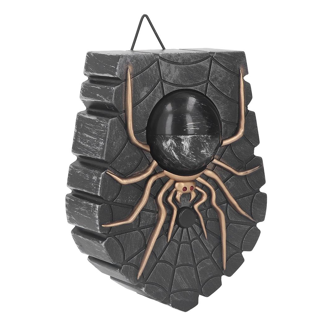 Spider Doorbell Decoration Multifunctional Movable One Eyed Spider Doorbell with Light Horror
