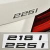 3D ABS Car Letters Rear Trunk Badge Logo 218i 220i 230i Sticker Emblem Decals For BMW F22 F23 218i 220i 225i 230i Tail Marking