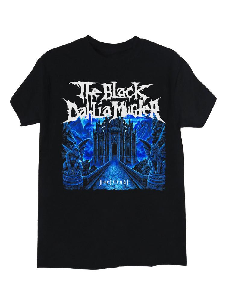 

NOCTURNAL By The Black Dahlia Murder Смерть Хлопок Черный S-4XL Унисекс Рубашка Унисекс Футболка S