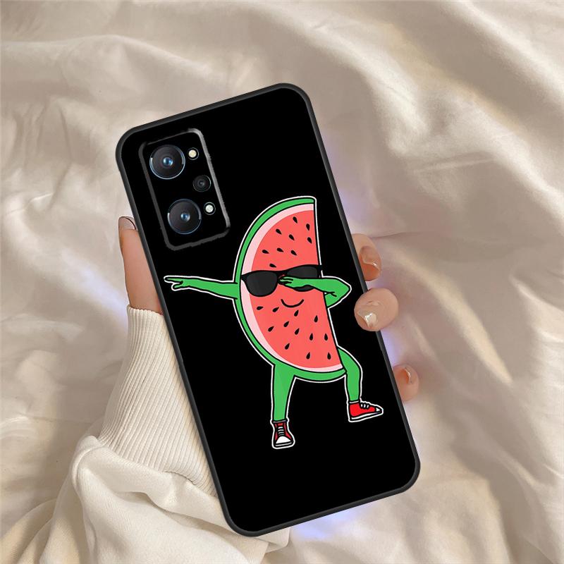 Cute Summer Fruit Watermelon Case For Realme 15 14 11 12 13 Pro Plus C65 C67 C71 C63 C61 C55 C51 C53 C35 C75 GT6 GT7 Pro