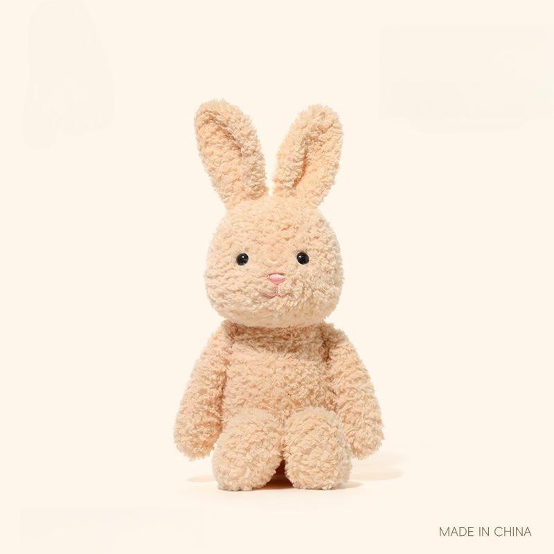 Kinder Kuscheltier Plüschtier Super Weich Flauschig Hund Affe Hase Schaf Stofftier Beruhigende Spielzeuge für Kleinkinder Schlafzimmer Dekoration