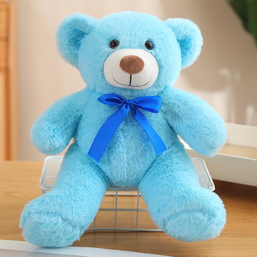 Band Teddybär Plüschtier Abschlussgeschenk Geschenkpuppe Kuscheliger Bär Hochzeits puppe