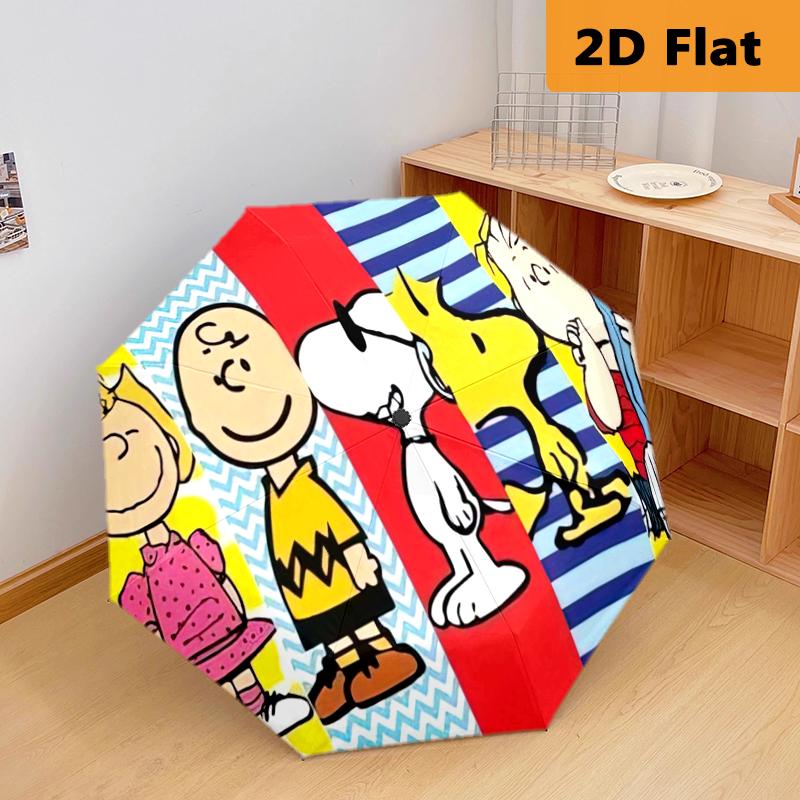 1pc Snoopy umbrella Portable 8-rib structure suitable for all seasons, home, travel, outdoor umbrella