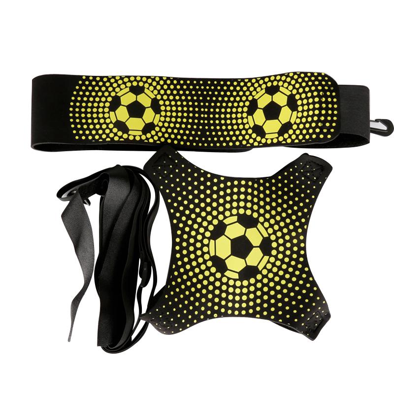 

Elastic Belt Soccer Ball Juggle Bags Kicking Durable Football Training Equipment Portable Adjustable Soccer Trainer Belt