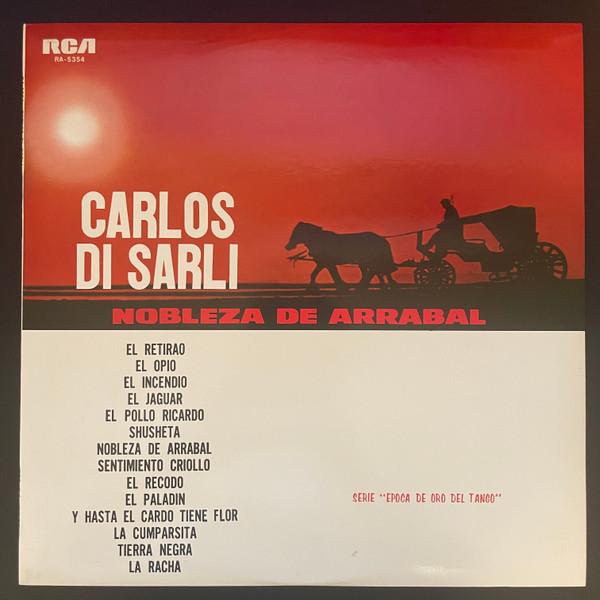 Виниловая пластинка CARLOS DI SARLI Nobleza De Arrabal RA5354 RCA Япония Латинская б/у