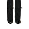 LACE RIBBON LEG WARMER - BLACK