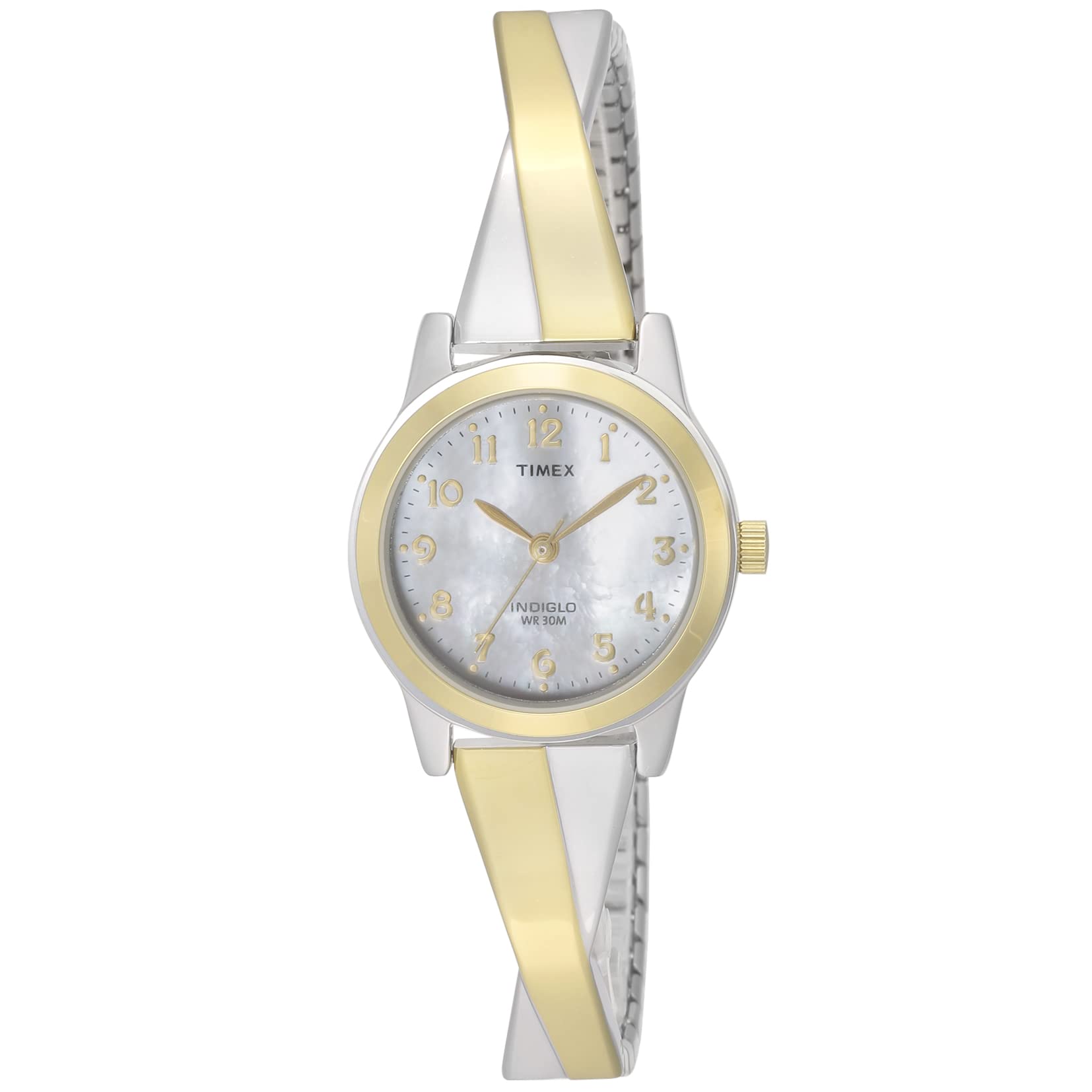 

[TIMEX] Watch Timex Main Street Pearl Dial Brass Mineral Glass Quartz 25MM America Watch TW2V51100 Women s Gold