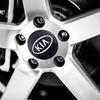 2026 Hot Car Sticker 4Pcs Car Aluminum Alloy Wheel Center Hub Cap Tire Rim Cover Decoration For KIA K5 Stinger RIO Sorento Pican