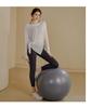Women's Quick-Dry Sports Pullover - Long Sleeve, Breathable, Slim Fit for Running & Yoga (2025)