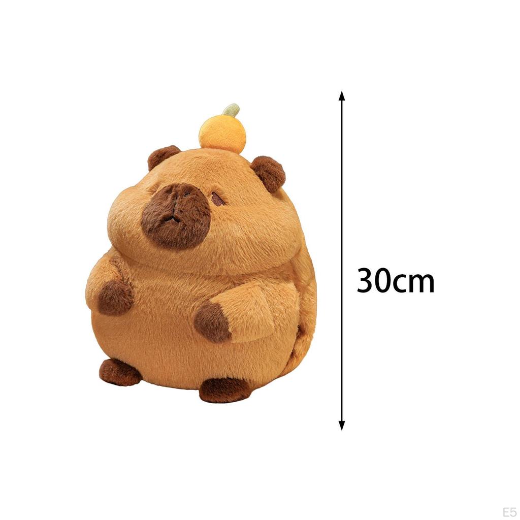 Capybara Plush Toy Pillow Snuggling Cute Accompany Kids Room Decoration