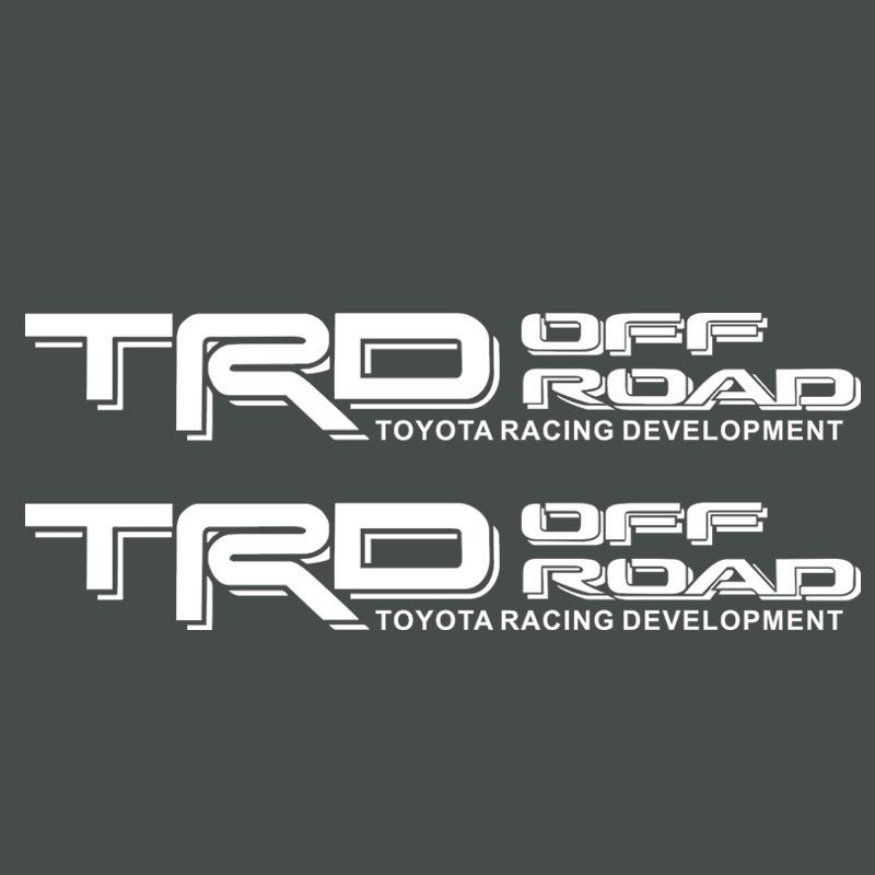 Custom TRD Off Road Sticker for Toyota Tundra - Personalized Car Body Decoration