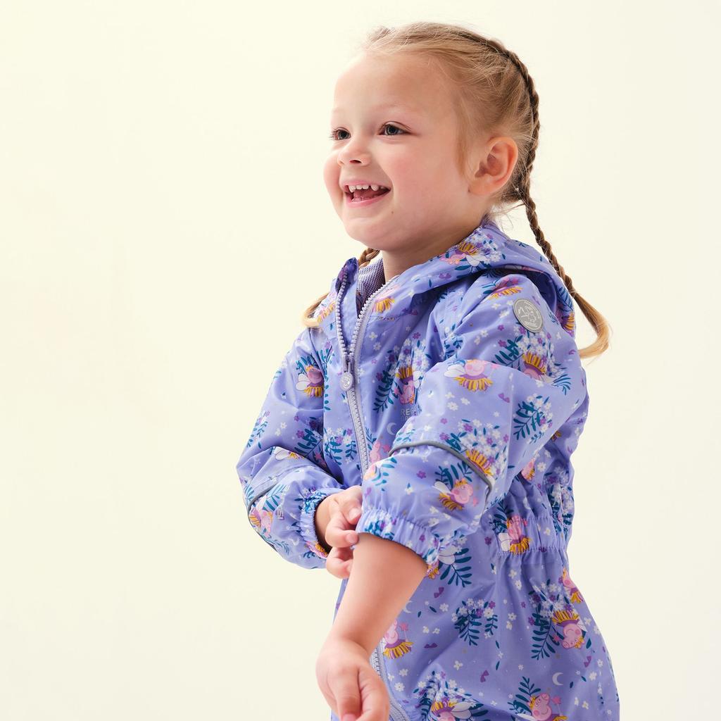 Regatta Childrens/Kids Peppa Pig Bloom Waterproof Puddle Suit
