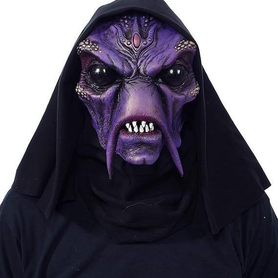 Alien Hot-Selling Latex Mask - Scary and Cute for Halloween Party Cos play New headgear