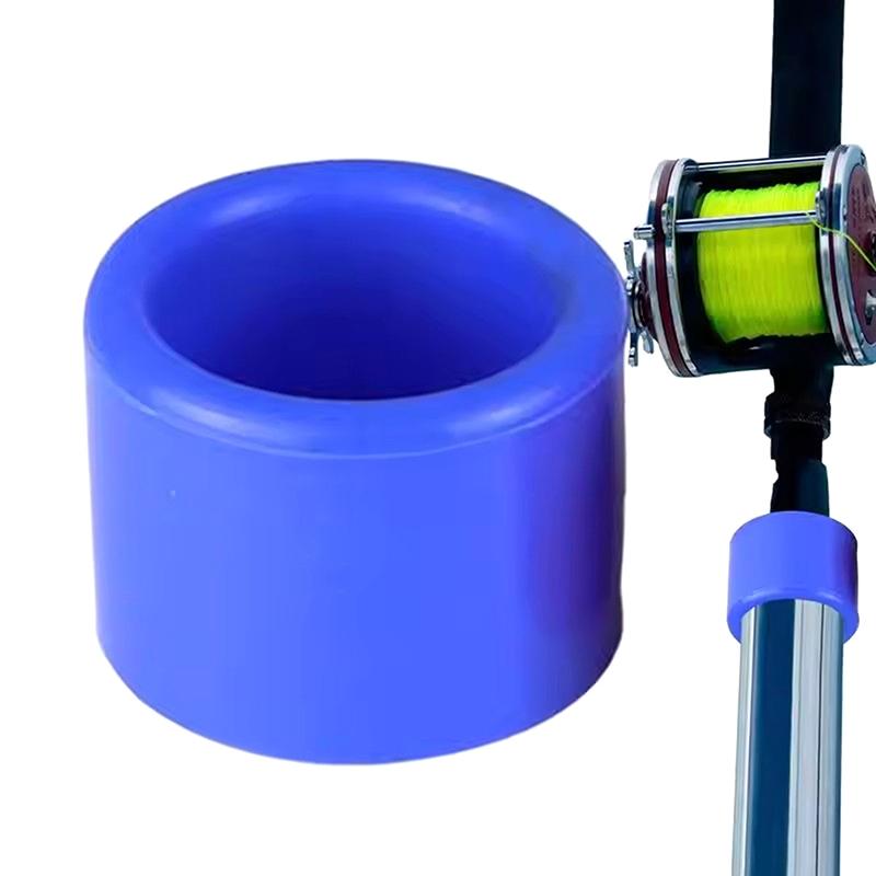 Boat Fishing Rod Butt Protector 50Mm Rubber Fishing Rod Butt Caps End Fishing Rod Butt Protector Rod Butt Caps End