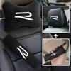 2026 Hot Sticker Car Seat Belt Protect Shoulder Pads Safety Handle Cover Headrest Neck Pillow New R Logo for VW Volkswagen Golf