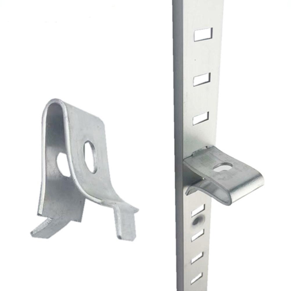 

20 Pcs Storage Shelves Heavy Duty Kitchen Cabinet Shelf Pegs Clip Holders Bracket Silver Pillaster Clips other