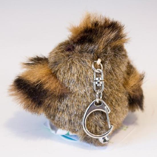 Ключниця Takenoko Mini для дітей Сова Коричнева Плюшева Іграшка 48121