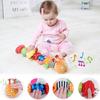Musical Sozzy Plush Caterpillar Baby Toy Soft Sensory Sound Infant Newborn Toys