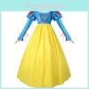 2025 Snow White Cosplay Costume Dress Stylish And Comfortable For Theatrical Use