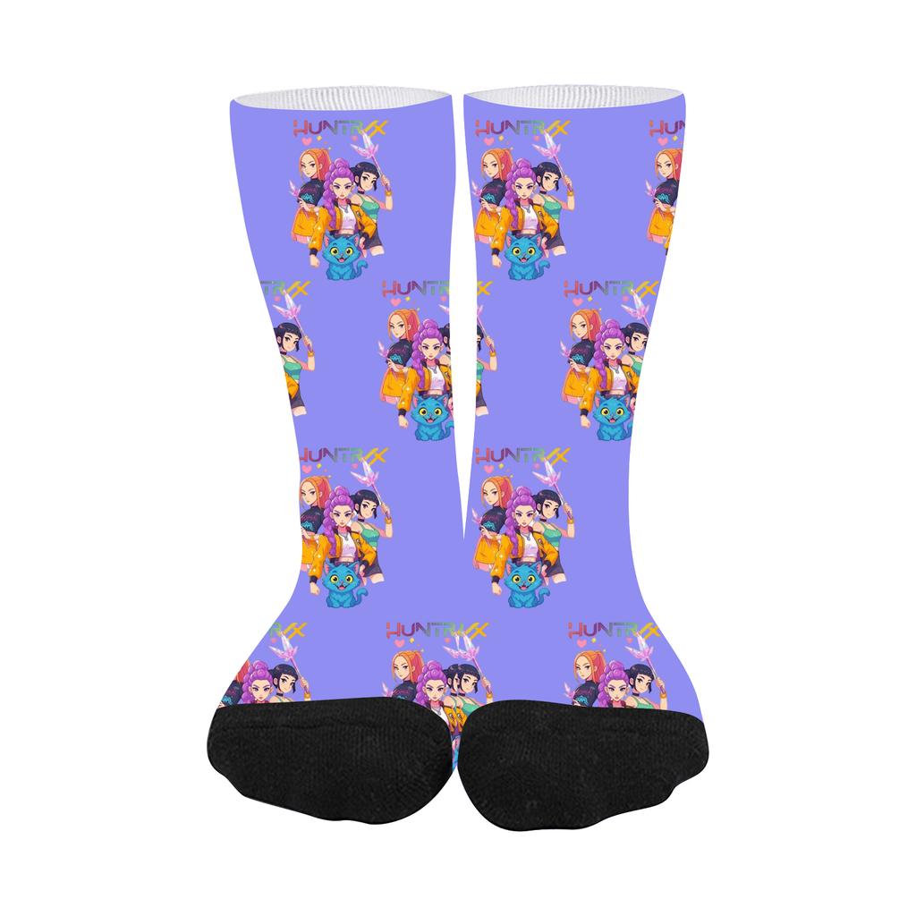Anime Print Full Print Socks, Cute Socks For Children's Birthday