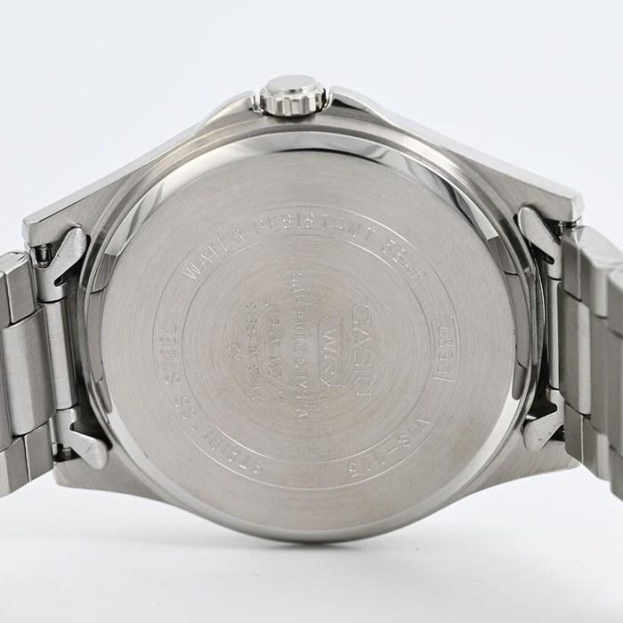CASIO MTS-115D-1A Analog Quartz STANDARD Silver Black