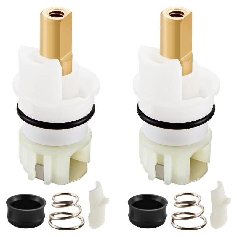 

Easy Installation Faucet Kits Faucet Stem Assembly Plumbing Accessories for Bathtub Sink Shower Easy to Install 1