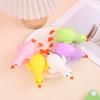 Mini Duck Squeeze Toy Lying Duck Anxiety Relief Sensory Toy Slow Rising Animal Stress Ball School Office Desk Fidget Toy