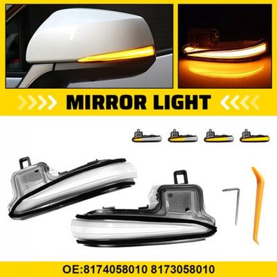 For Toyota Tacoma MK3 N300 2016- LED Clear Mirror Side Turn Signal Light EXV