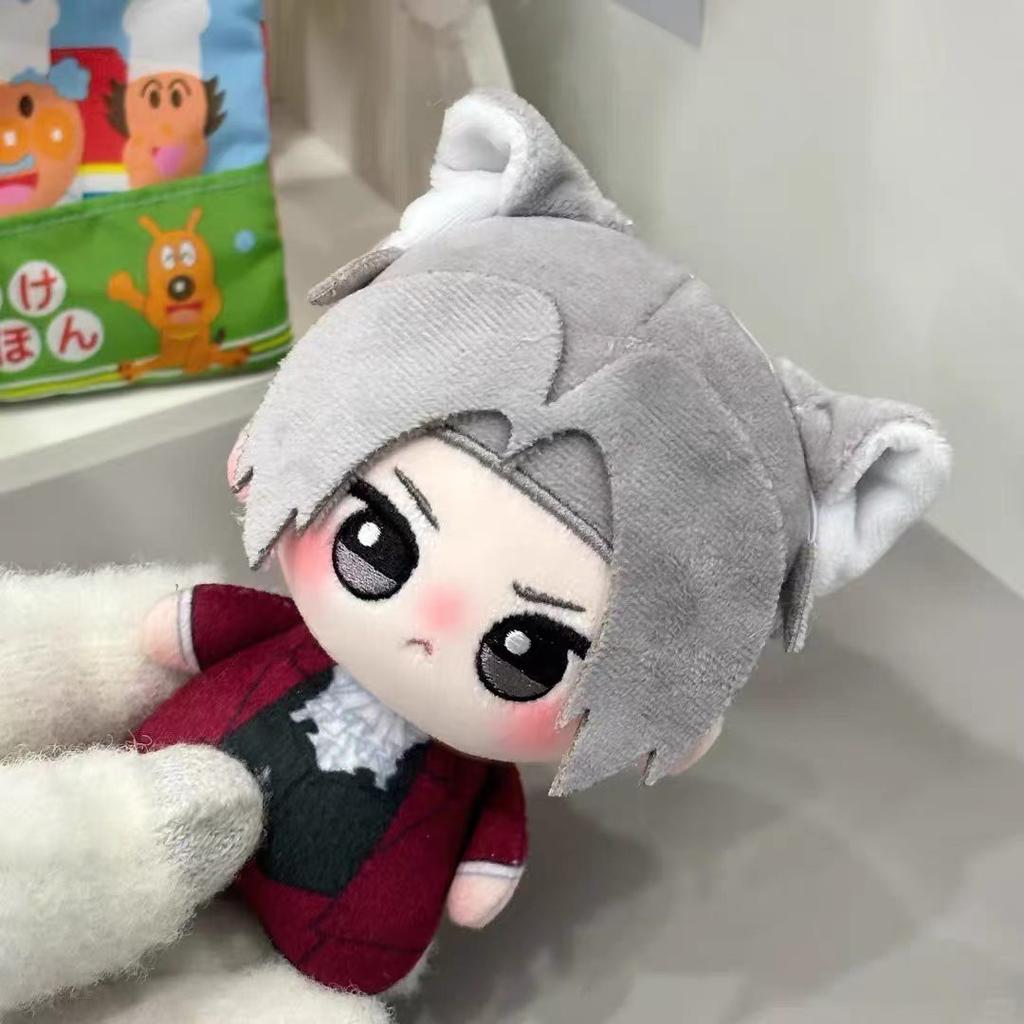 Fresh 10Cm Ace Attorney Phoenix Wright And Miles Edgeworth Plushy Items Lovely Beast Auditory Cotton Manga Merchandise Otaku Assortment