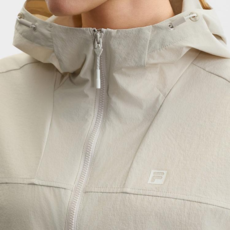 New FILA Athletics Jacket Women's Coix Seed BG A11W527706F-BG
