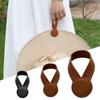 Multi-purpose Pu Leather Magnetic Hat Clip Strong Magnetic Round Organizer Clip Travel Bag Charms Luggage Accessories