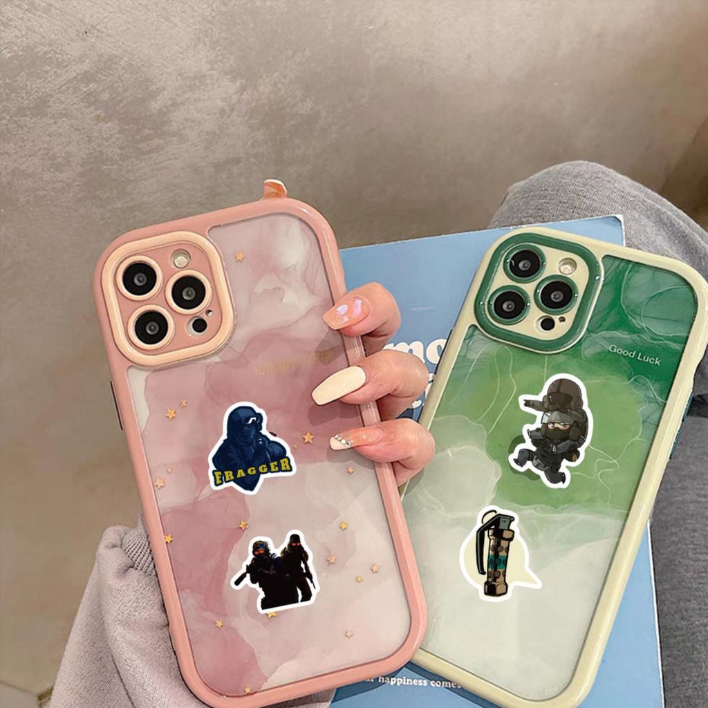 60pcs Suitcase Stickers Waterproof Stickers Scooter Computer Tablet Cartoon Decoration