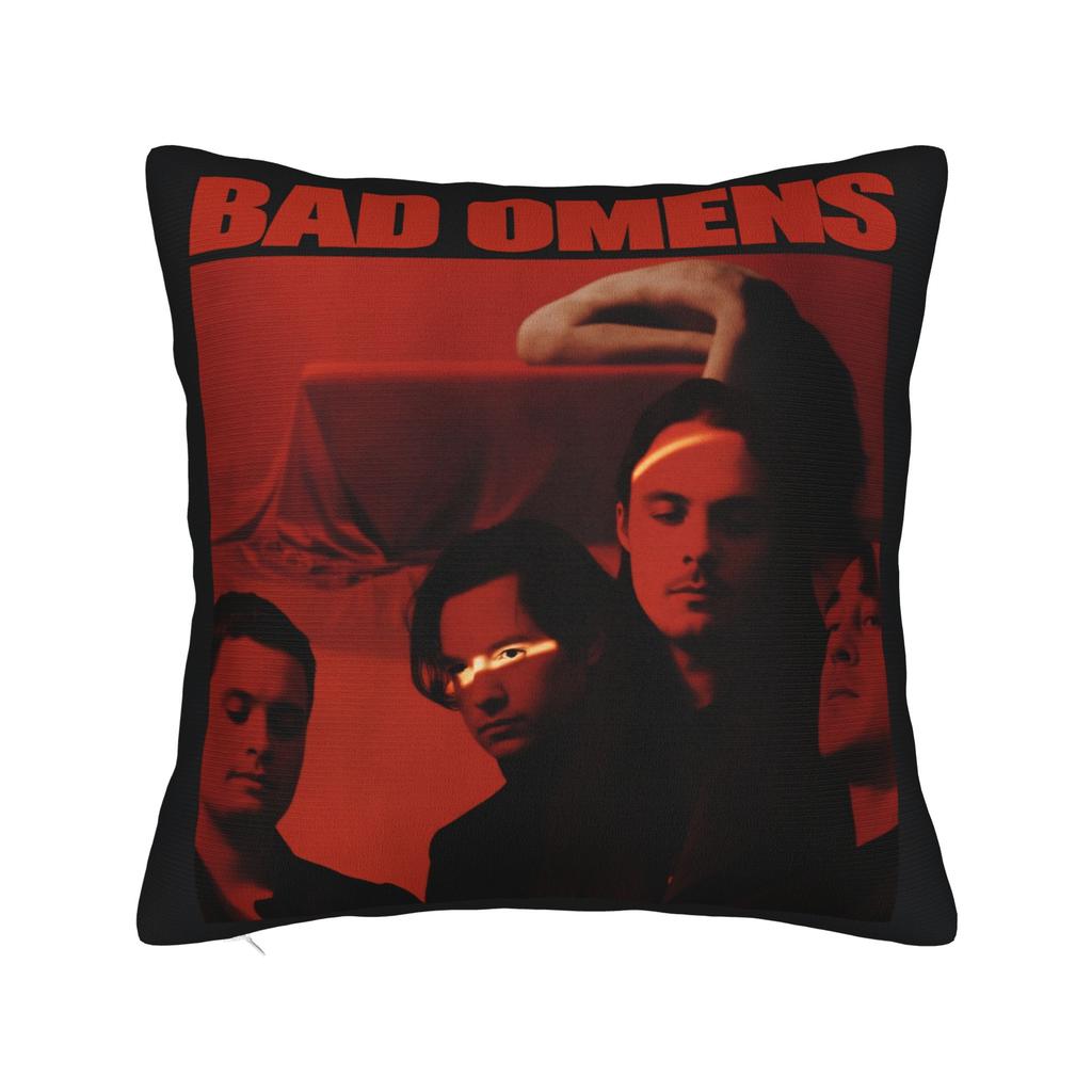 Bads Omensss Do You Feel Love Tour Pillow Cover Vintage Pillow Case For Chair Sofa Home Decor Soft Pillowcases Gift Idea