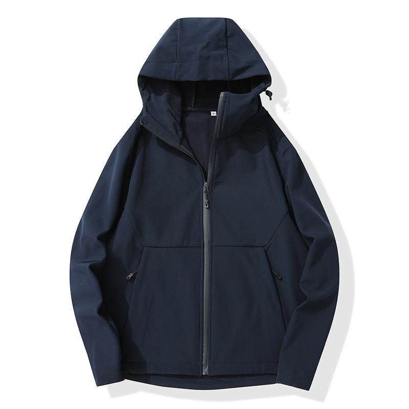 Outdoor Men's and Women's Same Soft Shell Jacket, Sportswear Jacket, Mountaineering Suit, Windproof and Waterproof Jacket