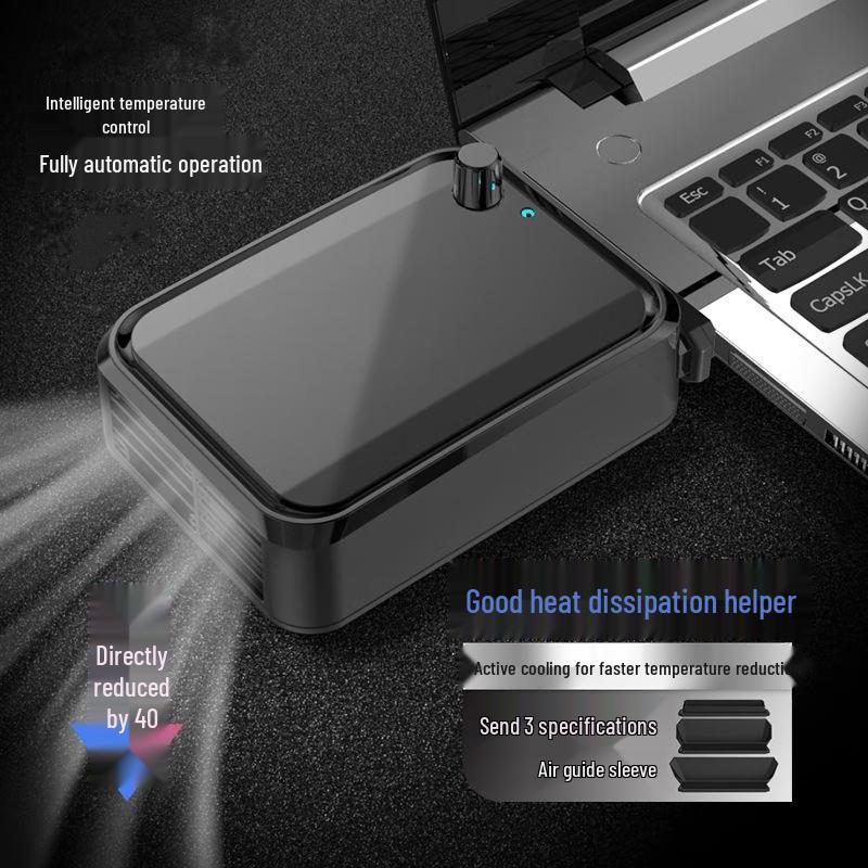 Yuzhuxun Side-Suction Exhaust Laptop Cooler