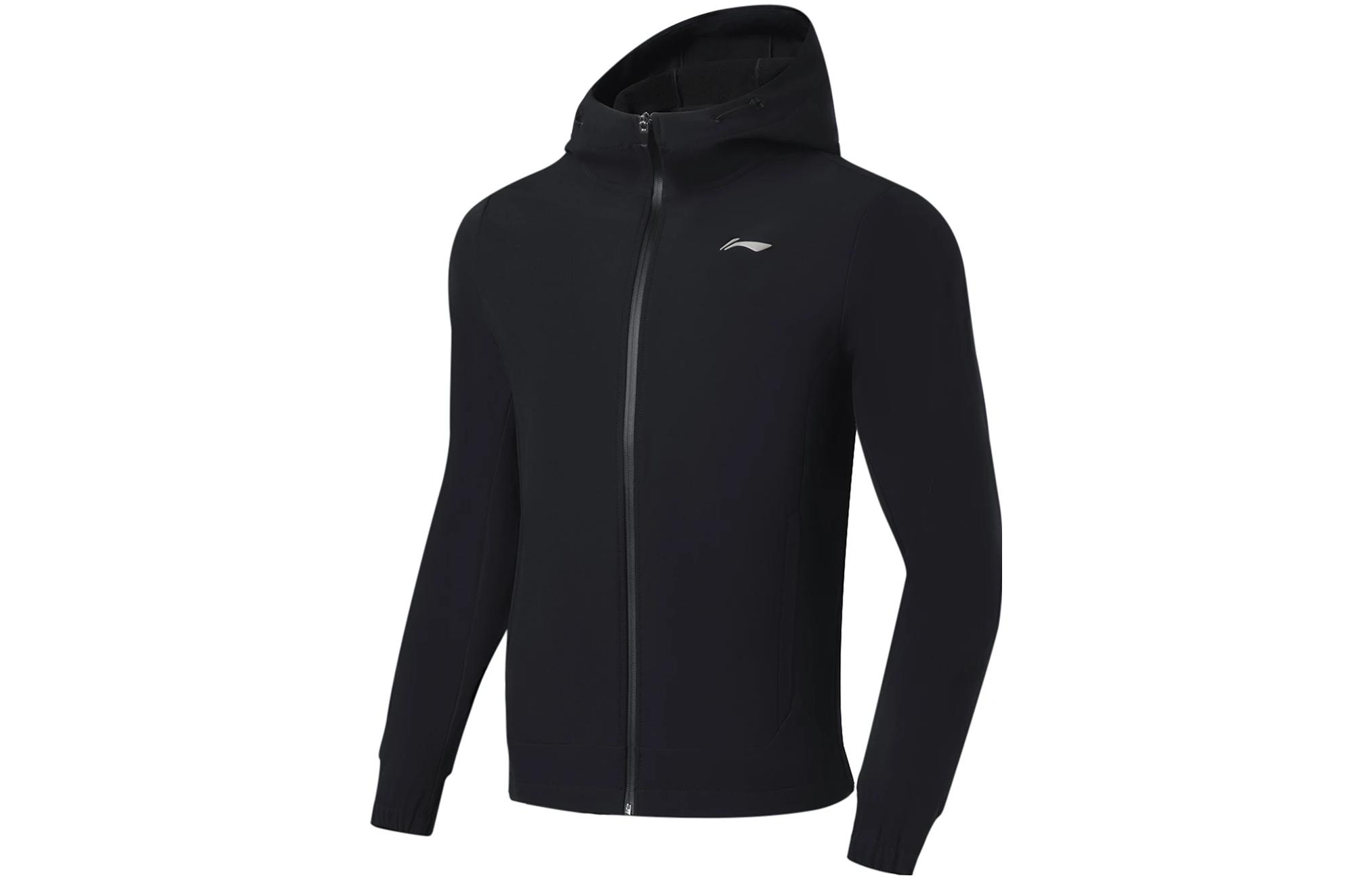 Li Ning Fitness Series Jacket Men s Black AFDSA01-1 L