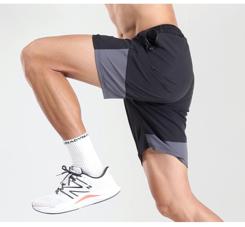 Men's Quick-Dry Basketball & Running Shorts - Breathable, Casual, Loose Fit