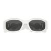 Versace Fashionable Elegant Gray Lens Rectangular Sunglasses Unisex Sunglasses 0VE436140187