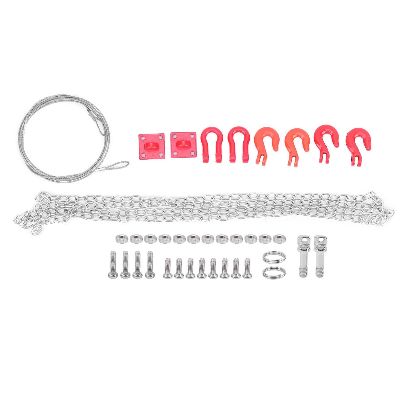 

RC Car Universal Rescues Buckle Trailer Chain Trailer Rope RC Model Car Accessories