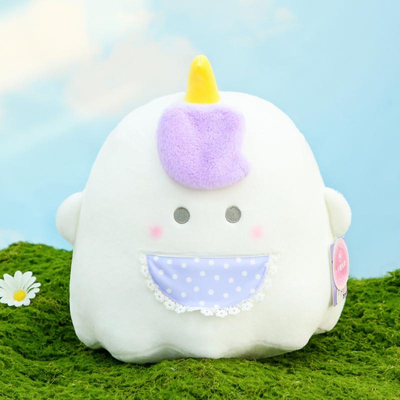 Obakenu Plush Toys Pudding Unicorn Rabbit Characters Pillow Bedroom Decoration