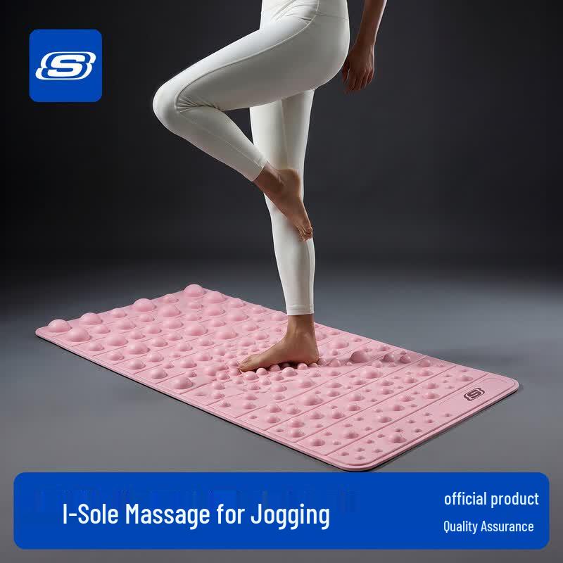SKECHERS Acupressure Foot Massage Mat with Foam Roller