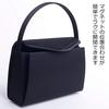 Aurora Black Formal Bag with Inner Magnet, Hidden Magnet Built-in, Made in Japan, Water-Repellent, Large, Perfect for Weddings, Funerals, Entrance