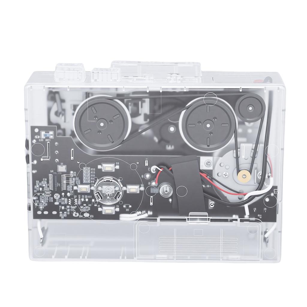 Cassette Tape Player Battery USB Powered Portable Cassette to MP3 Digital Converter with 3.5mm     for Family  
