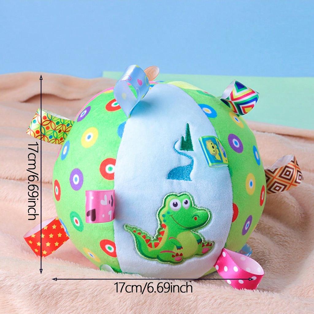 1pc-Plush Ball Toy, Colorful Rope Design, Durable Dog Chew Toy, Suitable for Pet Dogs To Play Indoors and Outdoors