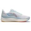 Li Ning Red Hare 5 Abrasion Resistant Breathable Low top Running Shoes Women's White Blue ARMT048-2